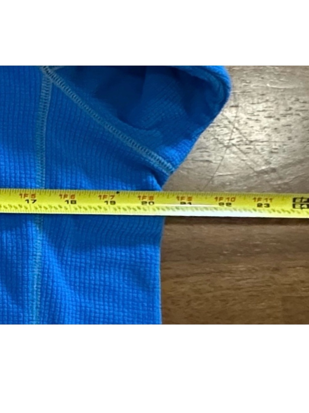 Columbia Teal Blue Half-Zip Performance Pullover Size Medium - Picture 8 of 10
